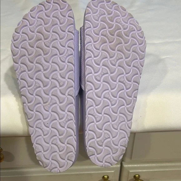 Birkenstock Barbados Eva Slides In Purple Fog Size 41 (10-10.5) - Picture 3 of 16